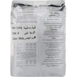 Kohinoor Extra Fine Basmati Rice Silver 1kg, Pack Of 20 Kohinoor Extra Fine Basmati Rice Silver 1kg, Pack Of 20