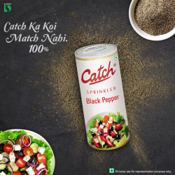 Catch Sprinkler Black Pepper 100g, Pack Of 72 Catch Sprinkler Black Pepper 100g, Pack Of 72