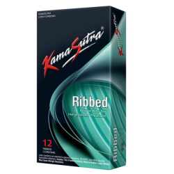 Kama Sutra Condom Ribbed 12 Pieces, Pack Of 12 Kama Sutra Condom Ribbed 12 Pieces, Pack Of 12