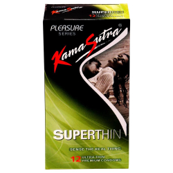 Kama Sutra Condom Super Thin 12 Pieces, Pack Of 12 Kama Sutra Condom Super Thin 12 Pieces, Pack Of 12