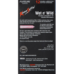 Kama Sutra Condom Wet N Wild 12 Pieces, Pack Of 12 Kama Sutra Condom Wet N Wild 12 Pieces, Pack Of 12