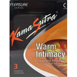 Kama Sutra Condom Warm Intimacy 3 Pieces, Pack Of 24 Kama Sutra Condom Warm Intimacy 3 Pieces, Pack Of 24