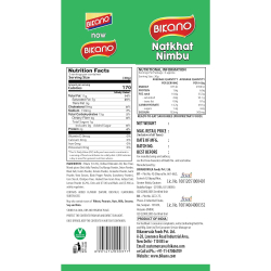 Bikano Namkeen Natkhat Nimbu 10x125g, Pack Of 12