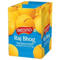 Bikano Sweet Rajbhog 1 Kg, Pack Of 12 Bikano Sweet Rajbhog 1 Kg, Pack Of 12