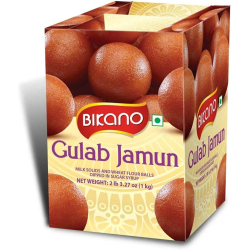 Bikano Sweet Gulab Jamun 12x1 Kg, Pack Of 2