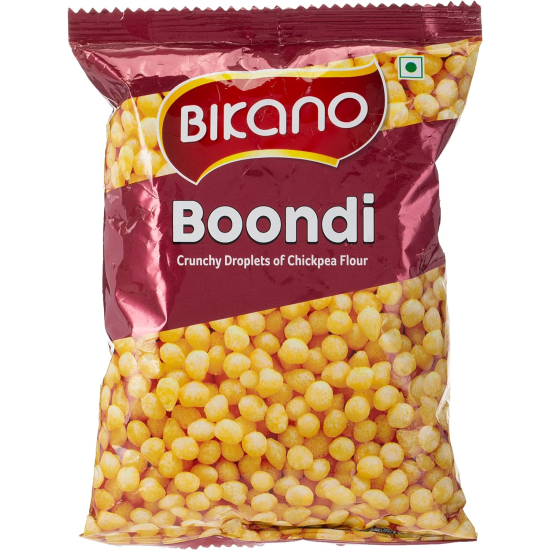 Bikano Namkeen Boondi Salted 140g, Pack Of 10