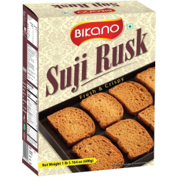 Bikano Suji Rusk 12x600g, Pack Of 7 Bikano Suji Rusk 12x600g, Pack Of 7