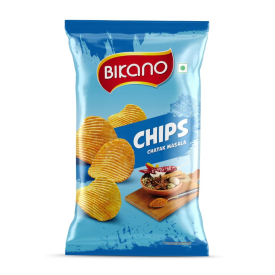 Bikano Chips Chatak Masala 60g, Pack Of 12