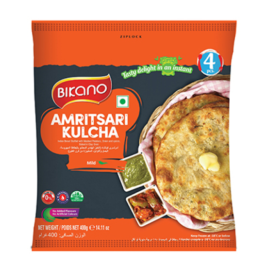 Bikano Amritsari Kulcha 400g, Pack Of 12