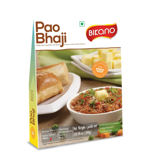 Bikano Pao Bhaji 300g, Pack Of 12