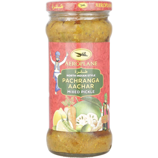 Aeroplane Pachranga Achaar 400g, Pack Of 12