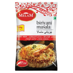 Melam Pouch Biryani Masala 10x(12x100g) Melam Pouch Biryani Masala 10x(12x100g)