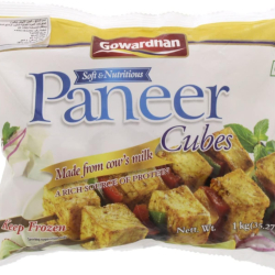 Gowardhan Frozen Paneer Cottage Cheese 6x1kg, Pack Of 2