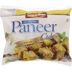 Gowardhan Frozen Paneer Cottage Cheese 6x1kg, Pack Of 2 Gowardhan Frozen Paneer Cottage Cheese 6x1kg, Pack Of 2