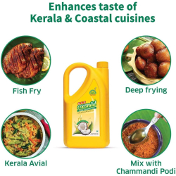 Klf Coconad Pure Coconut Oil 1Ltr, Pack Of 8 Klf Coconad Pure Coconut Oil 1Ltr, Pack Of 8