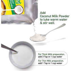 Klf Coconad Instant Coconut Milk Powder 1kg, Pack Of 12 Klf Coconad Instant Coconut Milk Powder 1kg, Pack Of 12