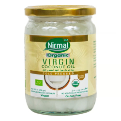 KLF Nirmal Organic Virgin Coconut Oil 6x500 ml, Pack Of 2 KLF Nirmal Organic Virgin Coconut Oil 6x500 ml, Pack Of 2