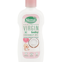 KLF Nirmal Virgin Baby Coconut Oil 200 ml, Pack Of 24 KLF Nirmal Virgin Baby Coconut Oil 200 ml, Pack Of 24