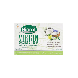 KLF Nirmal Virgin Coconut Oil Soap Bars, 125g, Pack Of 72 KLF Nirmal Virgin Coconut Oil Soap Bars, 125g, Pack Of 72