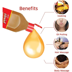KLF Tilnad Gingelly Oil 500 ml, Pack Of 20 KLF Tilnad Gingelly Oil 500 ml, Pack Of 20