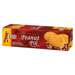 Ebm Biscuit Peanut Pik 24x142g, Pack Of 3 Ebm Biscuit Peanut Pik 24x142g, Pack Of 3