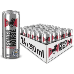Power Horse Energy Drink Can, 250ml Pack Of 24 Power Horse Energy Drink Can, 250ml Pack Of 24