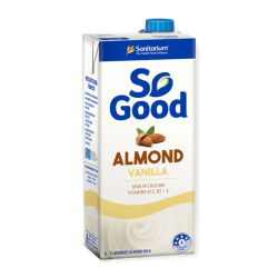 Sanitarium So Good Almond Milk Vanilla 12x1Ltr Sanitarium So Good Almond Milk Vanilla 12x1Ltr