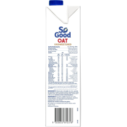 Sanitarium So Good Oat Unsweetened Milk 12x1Ltr Sanitarium So Good Oat Unsweetened Milk 12x1Ltr