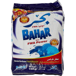 Bahar Laundry Detergent Powder Fresh Blossom 15 Kg, Pack Of 5 Bahar Laundry Detergent Powder Fresh Blossom 15 Kg, Pack Of 5