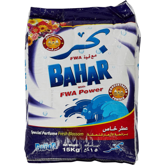 Bahar Laundry Detergent Powder Fresh Blossom 15 Kg