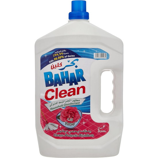 Bahar Rose Clean Disinfectant 3Ltr, Pack Of 4