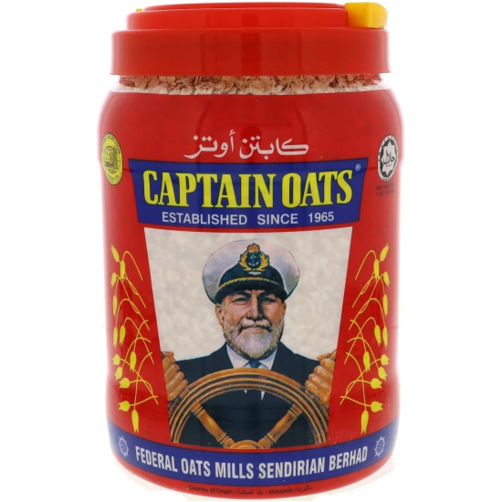 Captain Oats Jar 1 kg, Pack Of 12