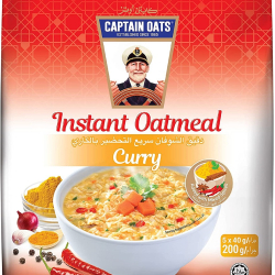 Captain Oats Instant Curry 5x40g, Pack Of 24