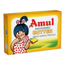 Amul Pasteurised Butter Salted 100g, Pack Of 12 Amul Pasteurised Butter Salted 100g, Pack Of 12