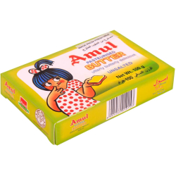 Amul Pasteurised Butter Unsalted 100g, Pack Of 12 Amul Pasteurised Butter Unsalted 100g, Pack Of 12