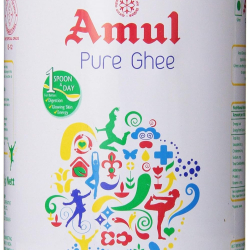 Amul Pure Ghee 1Ltr, Pack Of 12 Amul Pure Ghee 1Ltr, Pack Of 12