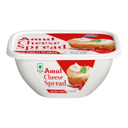 Amul Red Chili Flake Cheese Spread 200g, Pack Of 12 Amul Red Chili Flake Cheese Spread 200g, Pack Of 12