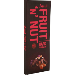 Amul Fruit & Nut Chocolate 150g, Pack Of 10