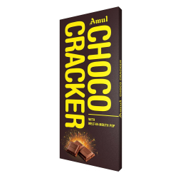 Amul Choco Cracker Chocolate 150g, Pack Of 12 Amul Choco Cracker Chocolate 150g, Pack Of 12