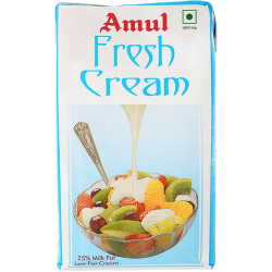 Amul Fresh Cream 1 Ltr, Pack Of 12 Amul Fresh Cream 1 Ltr, Pack Of 12