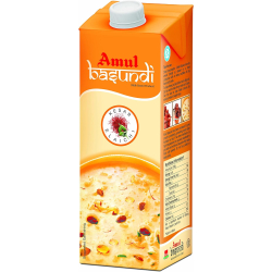 Amul Basundi 1 Ltr, Pack Of 12 Amul Basundi 1 Ltr, Pack Of 12