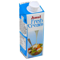Amul Fresh Cream 250 ml, Pack Of 12 Amul Fresh Cream 250 ml, Pack Of 12