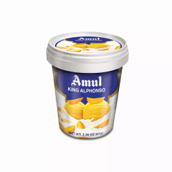 Amul Ice Cream King Alphonso Mango 125 ml, Pack Of 8  Amul Ice Cream King Alphonso Mango 125 ml, Pack Of 8
