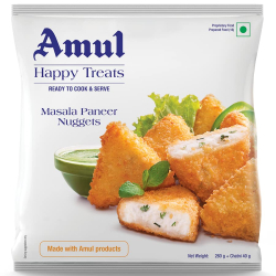 Amul Masala Paneer Nuggets 300g, Pack Of 12 Amul Masala Paneer Nuggets 300g, Pack Of 12