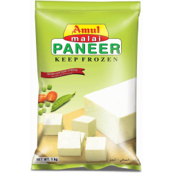 Amul Cube Frozen Paneer 1kg, Pack Of 12 Amul Cube Frozen Paneer 1kg, Pack Of 12