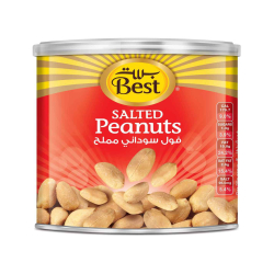 Best Salted Peanuts Can 110g, Pack Of 12 Best Salted Peanuts Can 110g, Pack Of 12