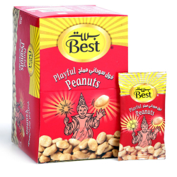 Best Playful Peanuts Box Salted, 30 Packets x 13g Best Playful Peanuts Box Salted, 30 Packets x 13g