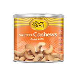 Best Salted Cashews Can 110g, Pack Of 12 Best Salted Cashews Can 110g, Pack Of 12