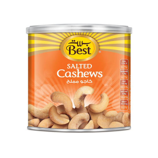 Best Salted Cashews Can 275g