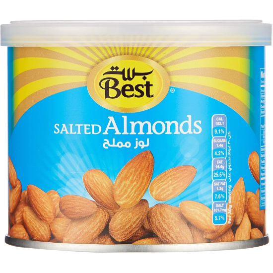 Best Salted Almonds Can 110g